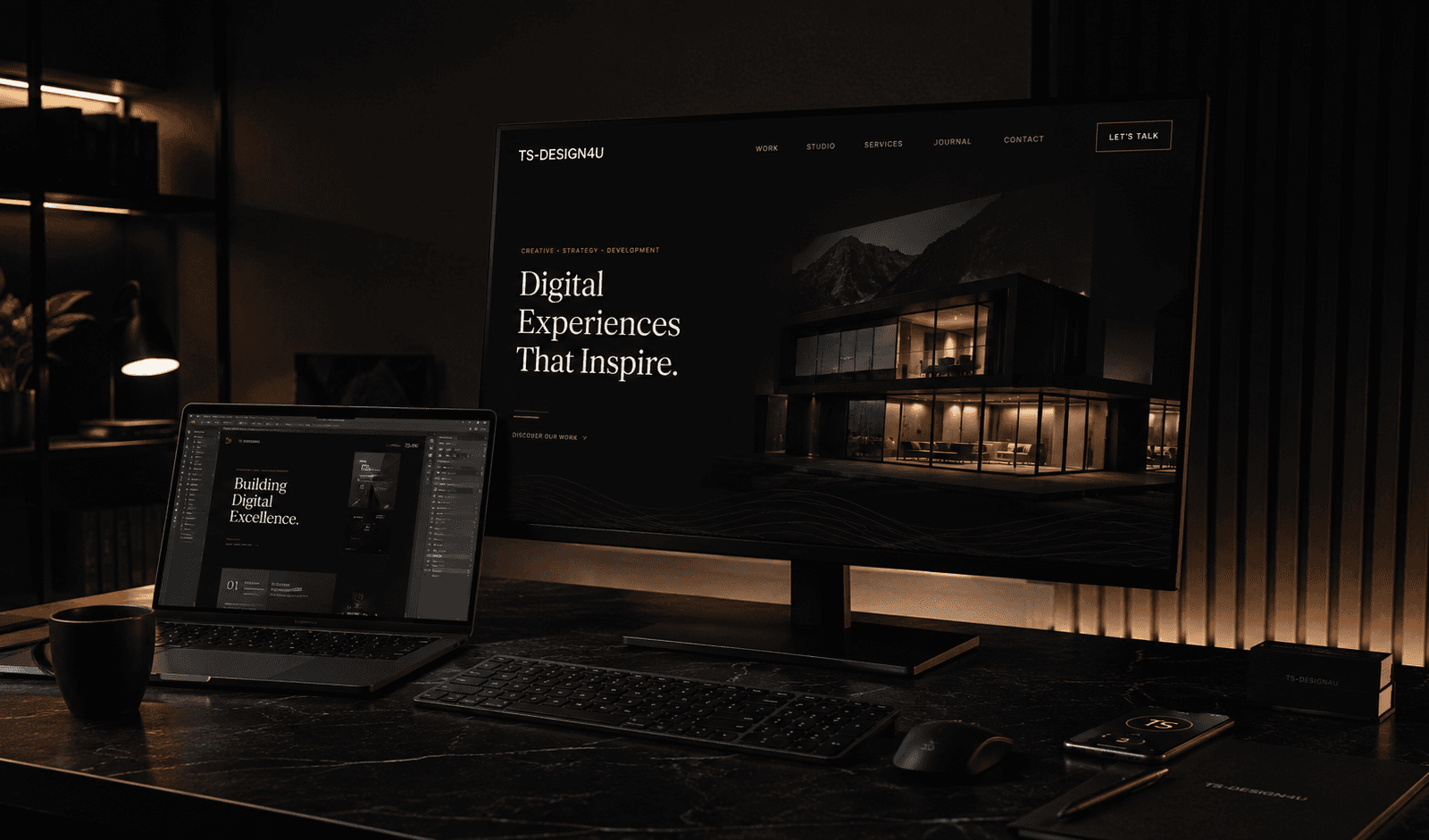 Atmosphäre im Designstudio von TS-Design4U