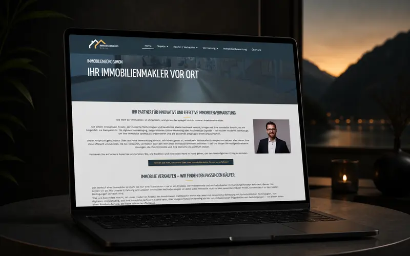 Immobilienbüro Simon – Website · Immobilien