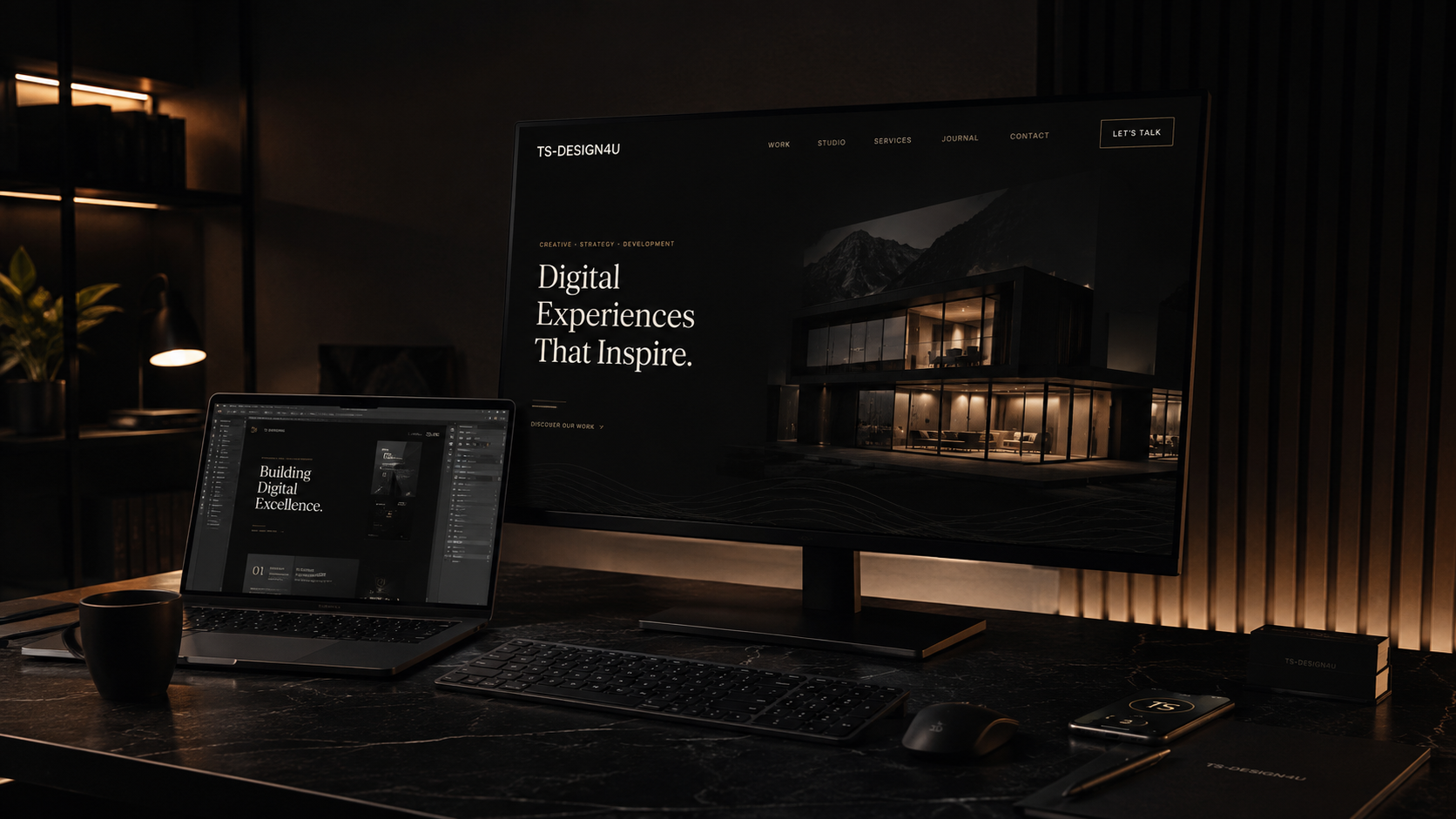 Atmosphäre im Designstudio von TS-Design4U