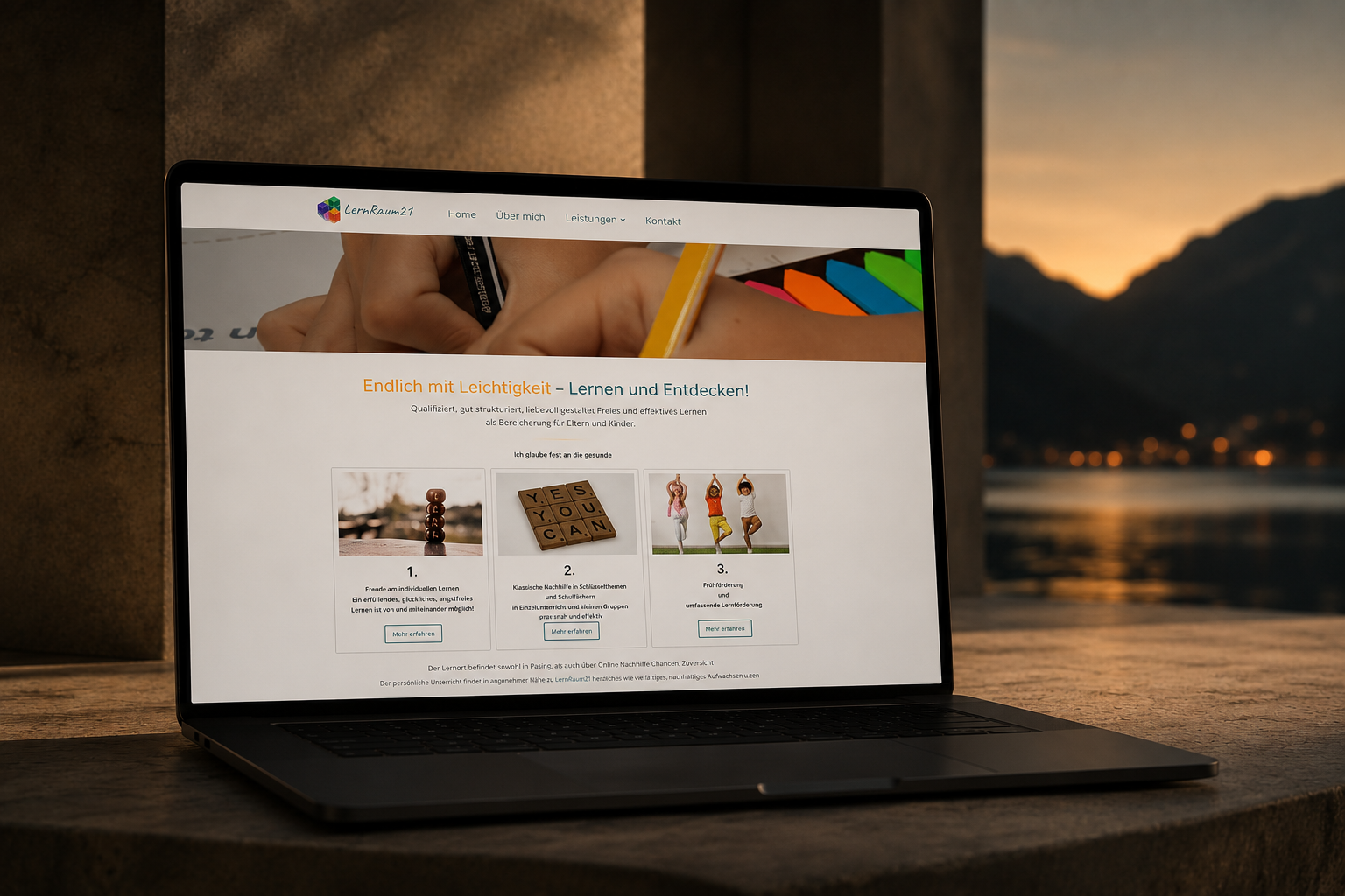 LernRaum21 – Website · Bildung